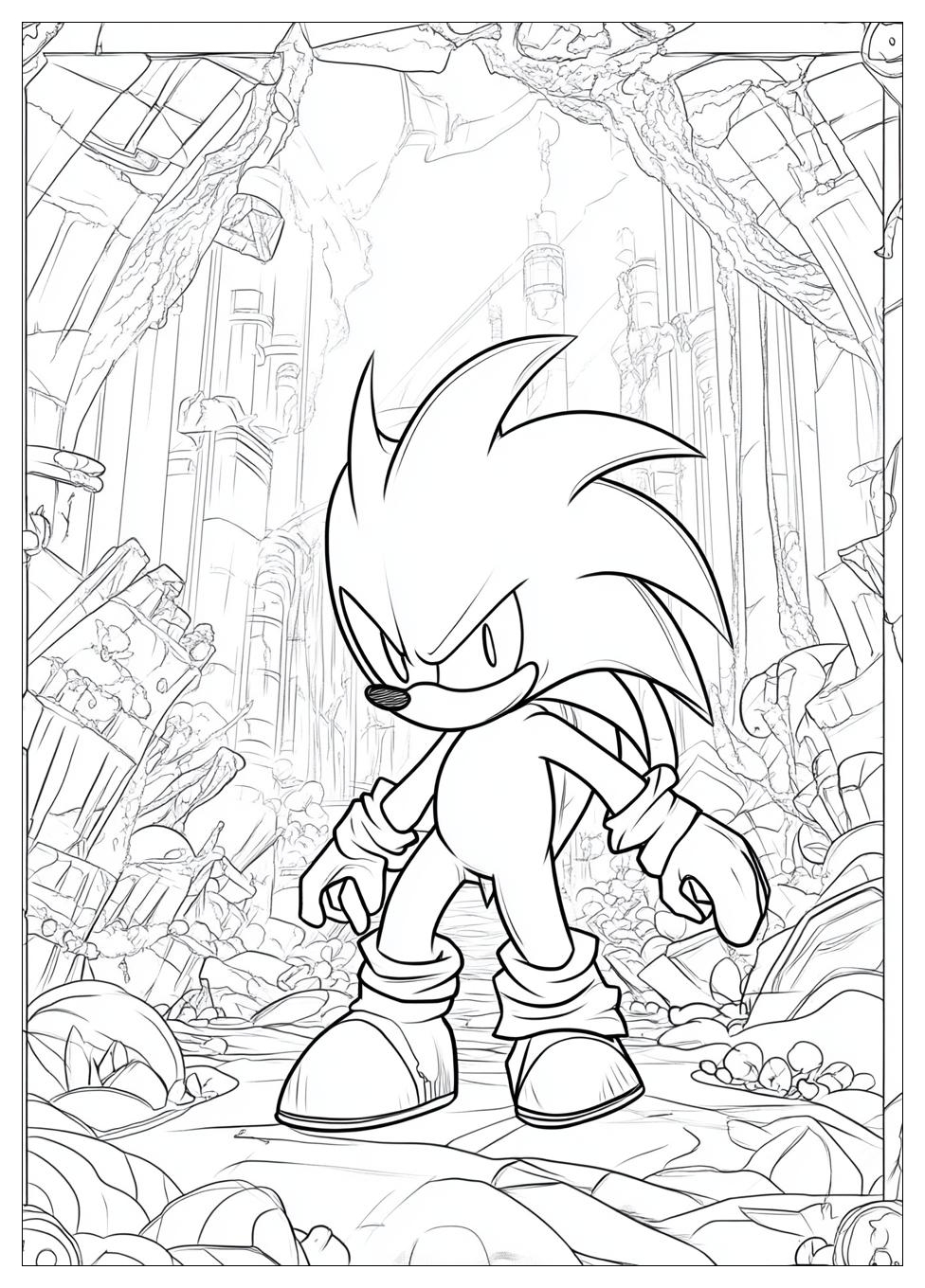 Sonic Ausmalbilder 10