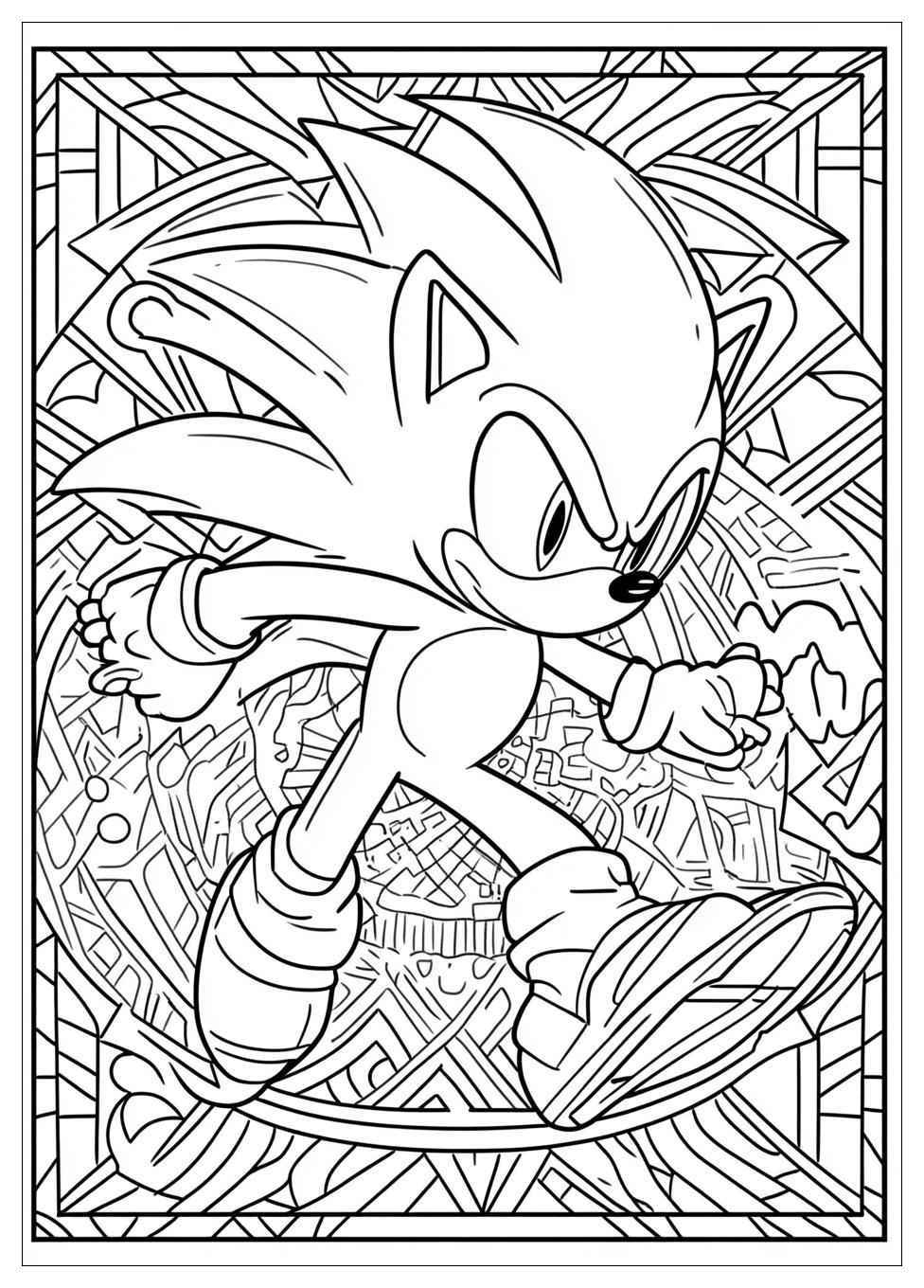 Sonic Ausmalbilder 11