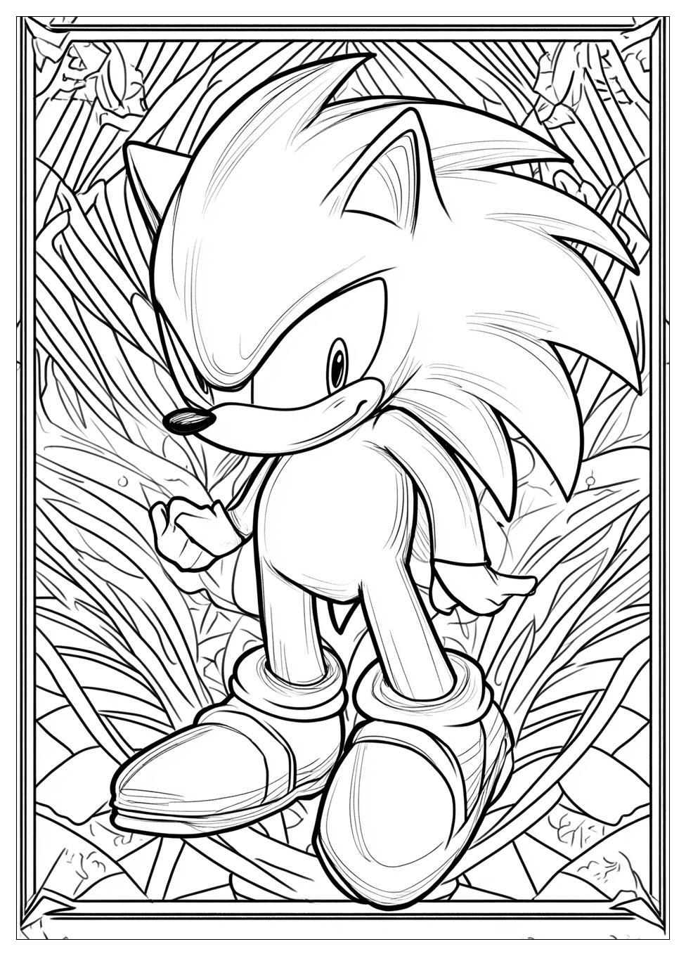 Sonic Ausmalbilder 13