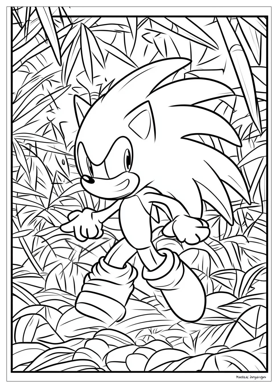 Sonic Ausmalbilder 17