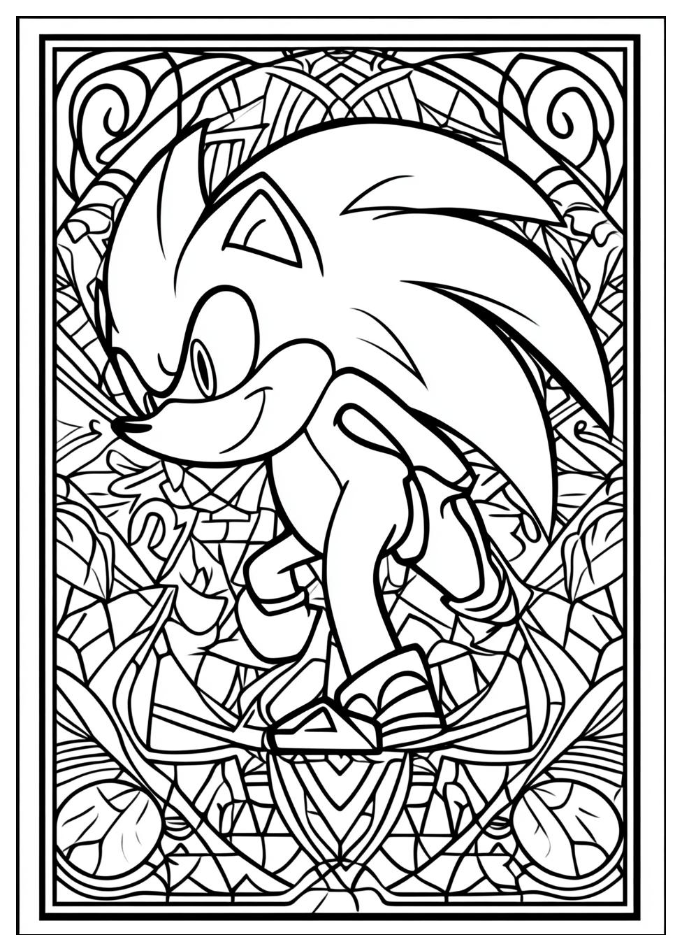 Sonic Ausmalbilder 19