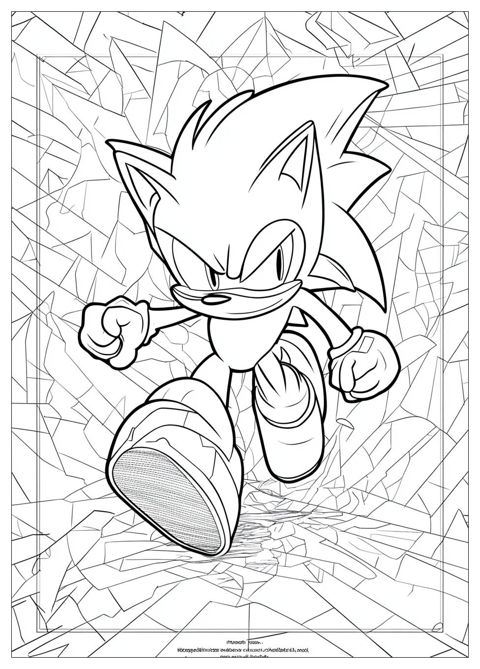 Sonic Ausmalbilder 8