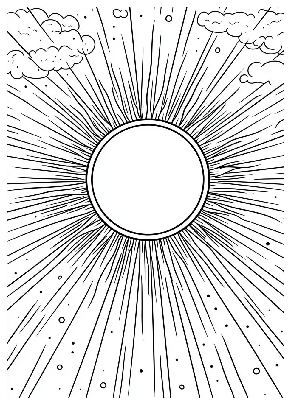 Sonne Ausmalbilder 7