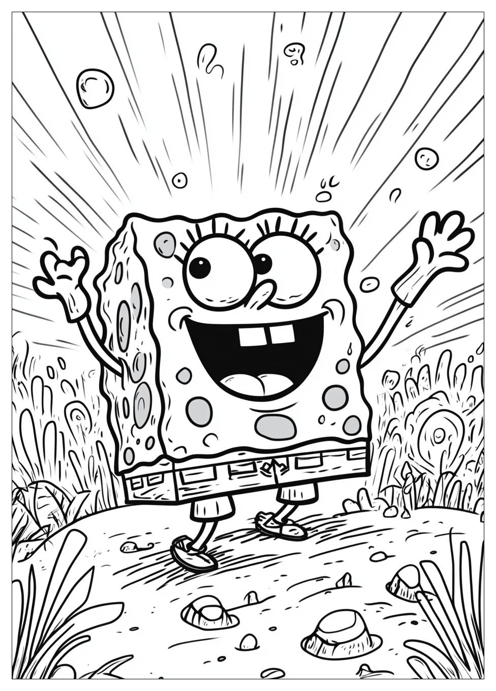 Spongebob Ausmalbilder 1