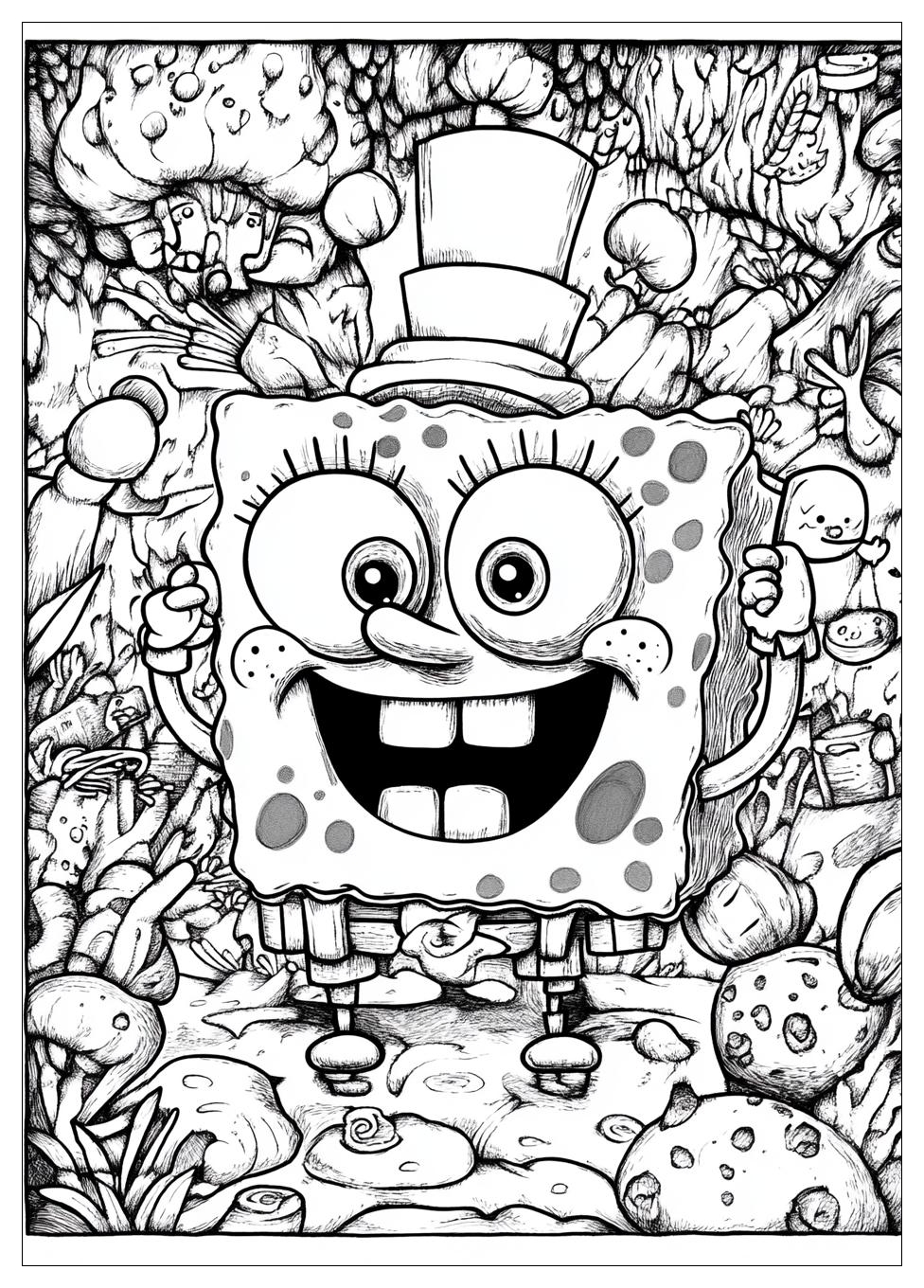 Spongebob Ausmalbilder 2