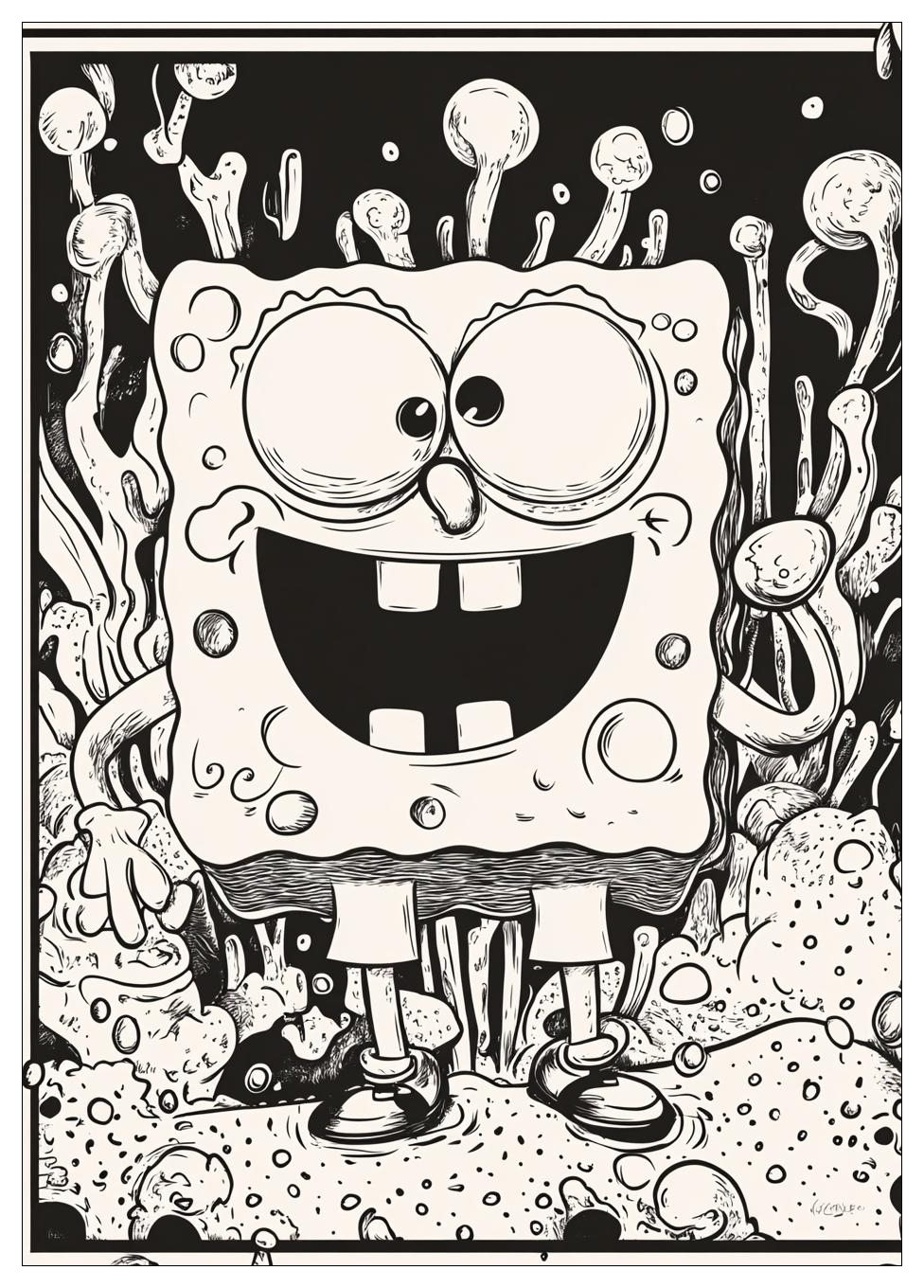 Spongebob Ausmalbilder 5