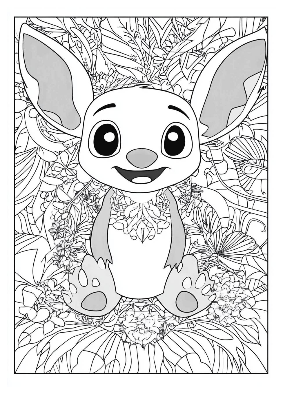 Stitch Ausmalbilder 10