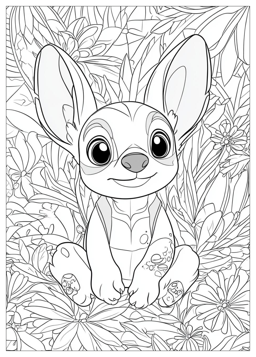 Stitch Ausmalbilder 22