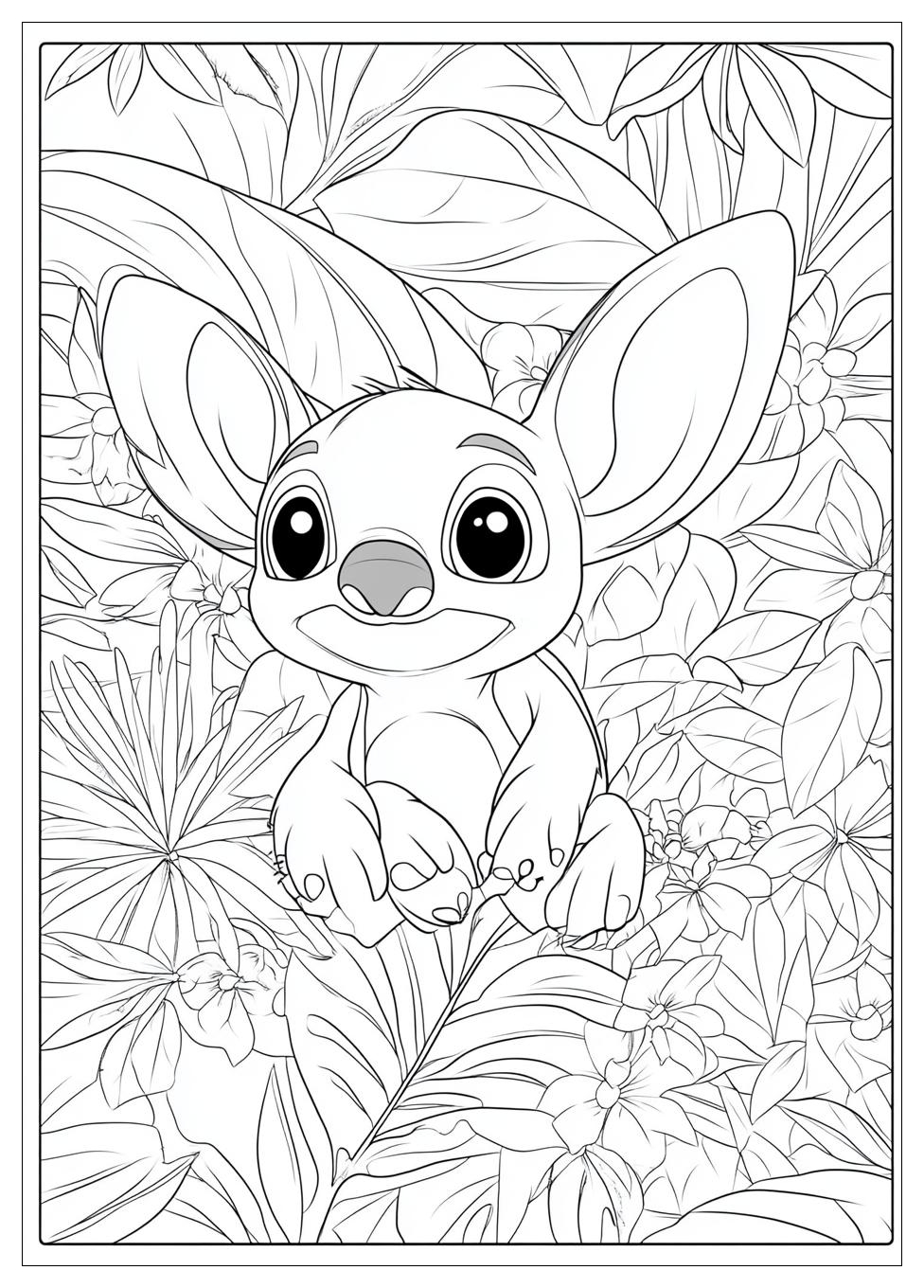 Stitch Ausmalbilder 4