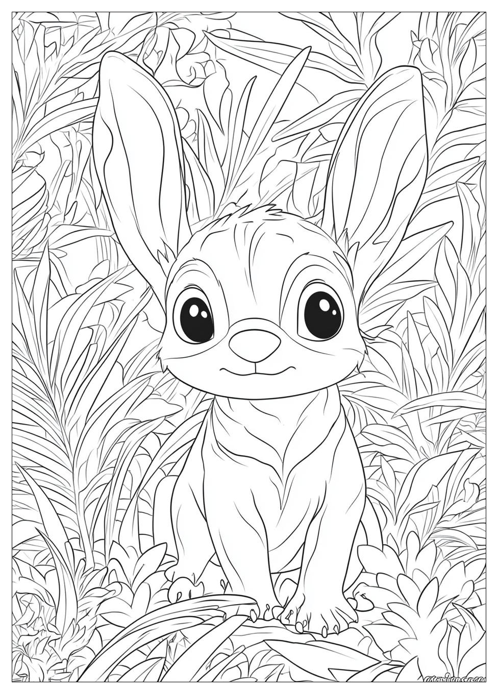 Stitch Ausmalbilder 7