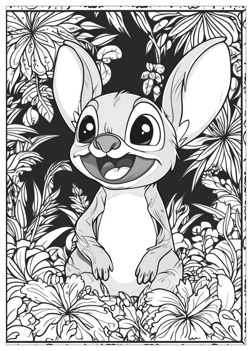 Stitch Ausmalbilder 8