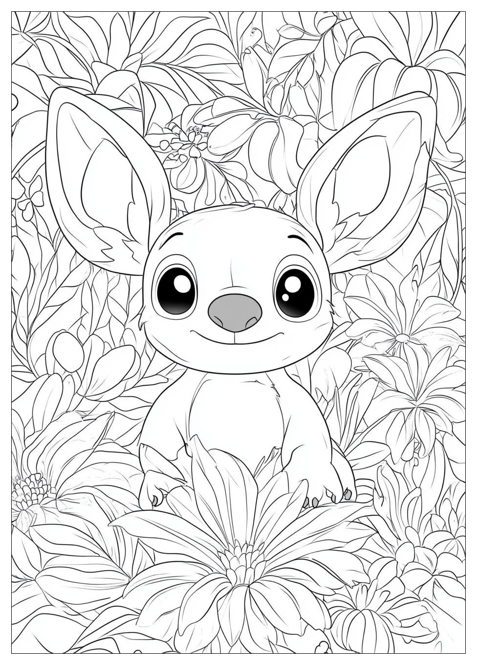 Stitch Ausmalbilder 9