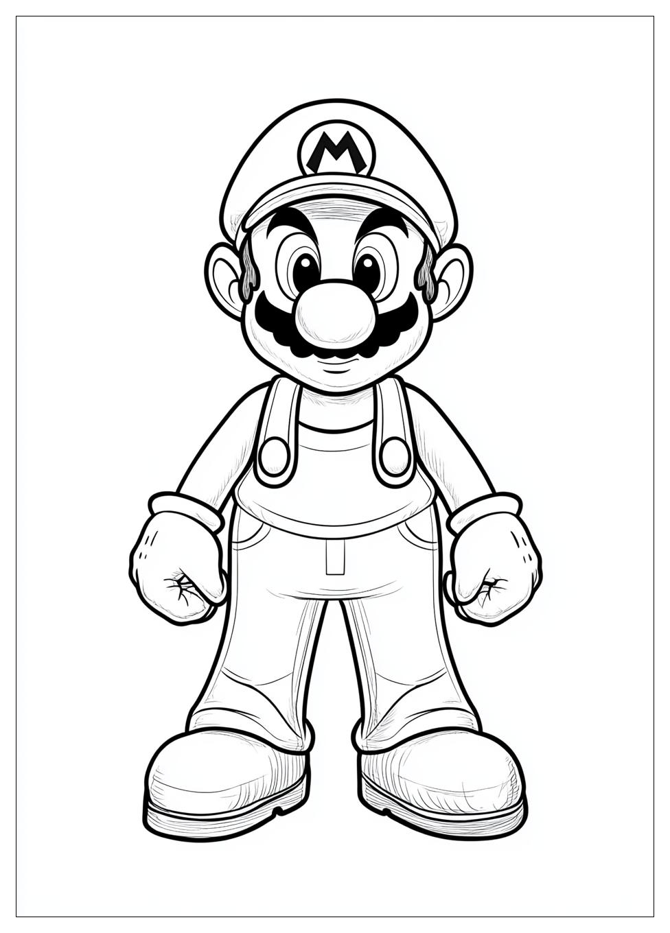 Super Mario Ausmalbilder 9