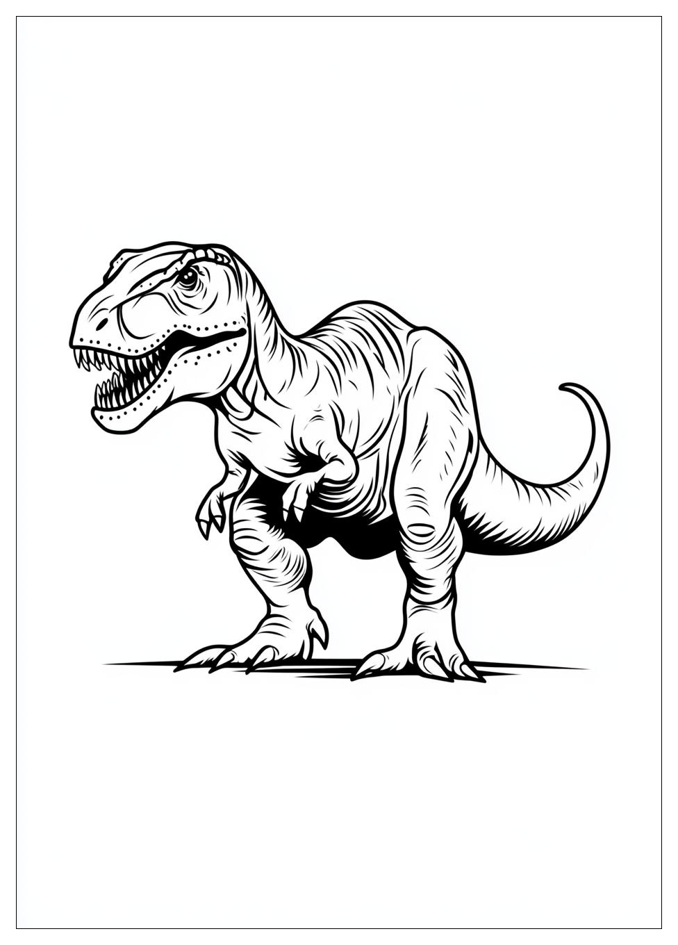 T Rex Ausmalbilder 1