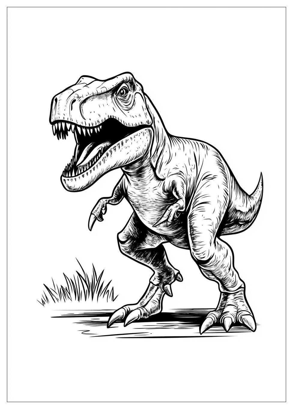 T Rex Ausmalbilder 13