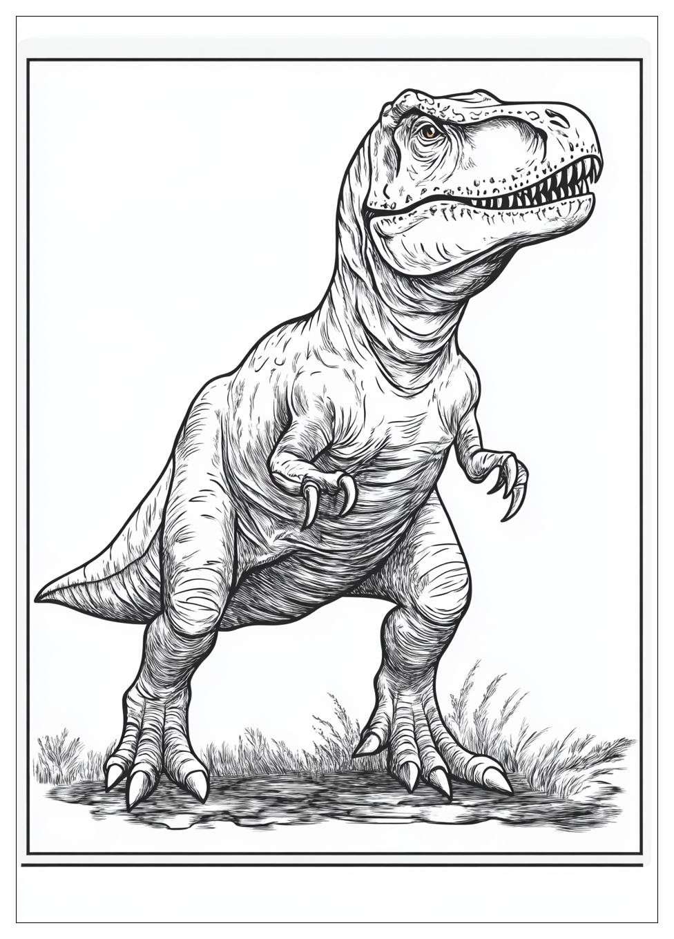 T Rex Ausmalbilder 16