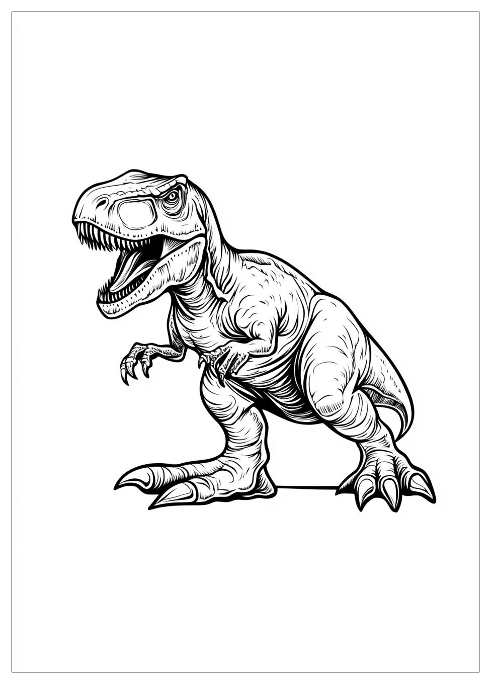 T Rex Ausmalbilder 7