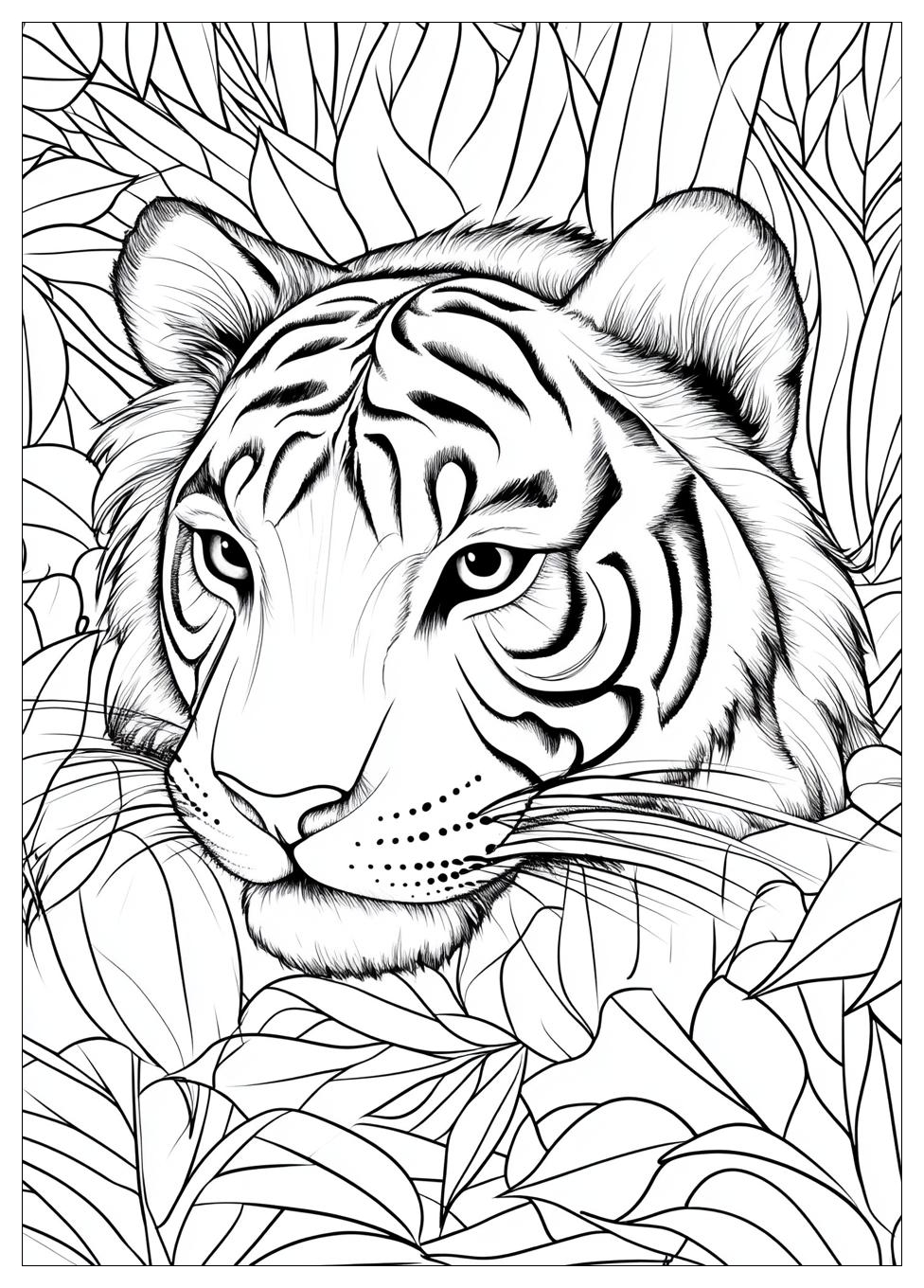 Tiger Ausmalbilder 10