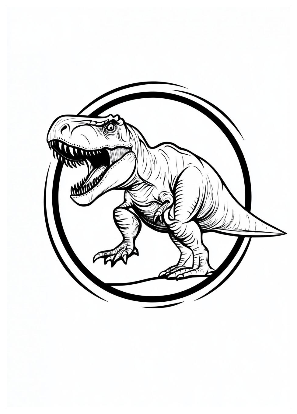 Tyrannosaurus Rex Ausmalbilder 11