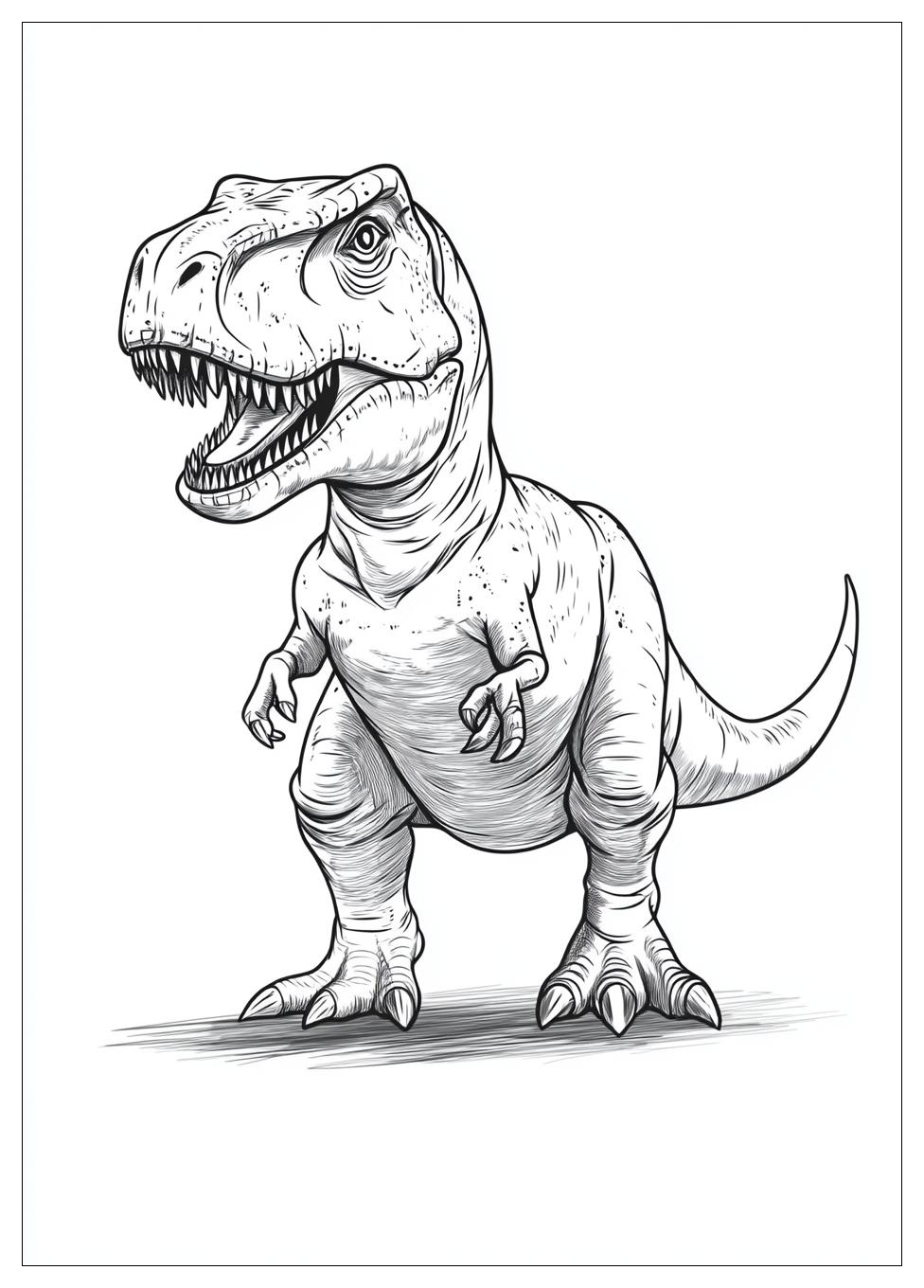 Tyrannosaurus Rex Ausmalbilder 15