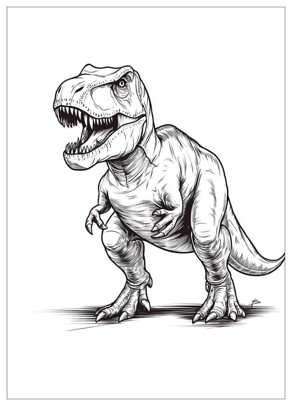 Tyrannosaurus Rex Ausmalbilder 18