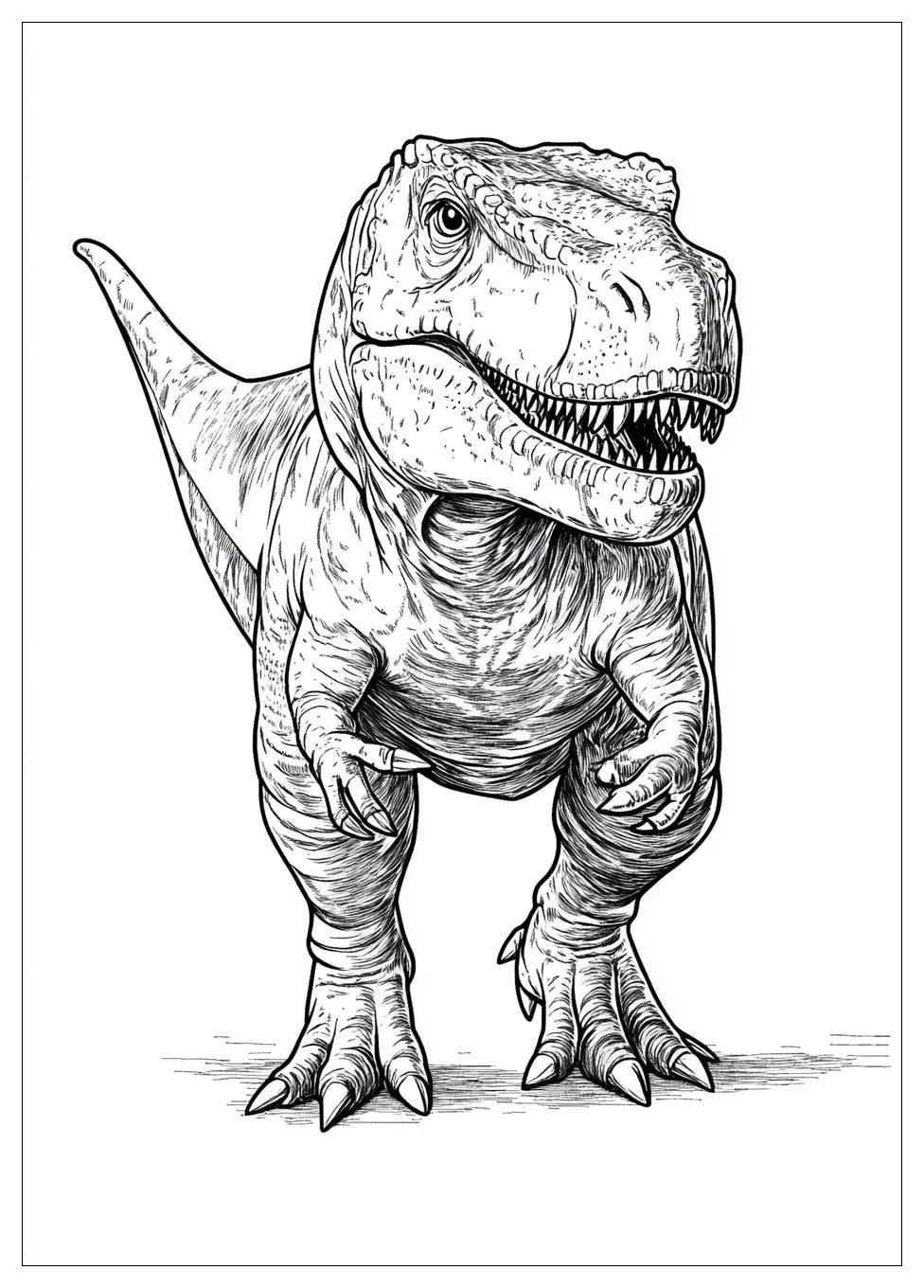 Tyrannosaurus Rex Ausmalbilder 8