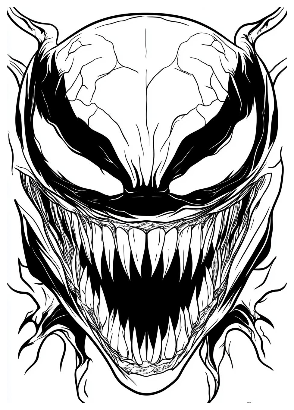 Venom Ausmalbilder 10