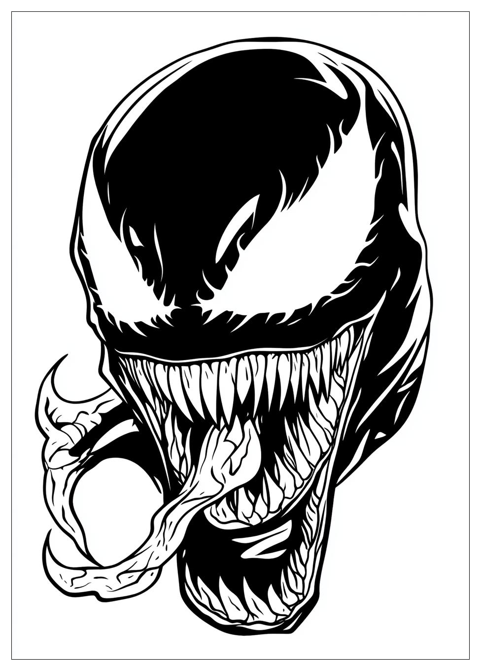 Venom Ausmalbilder 12