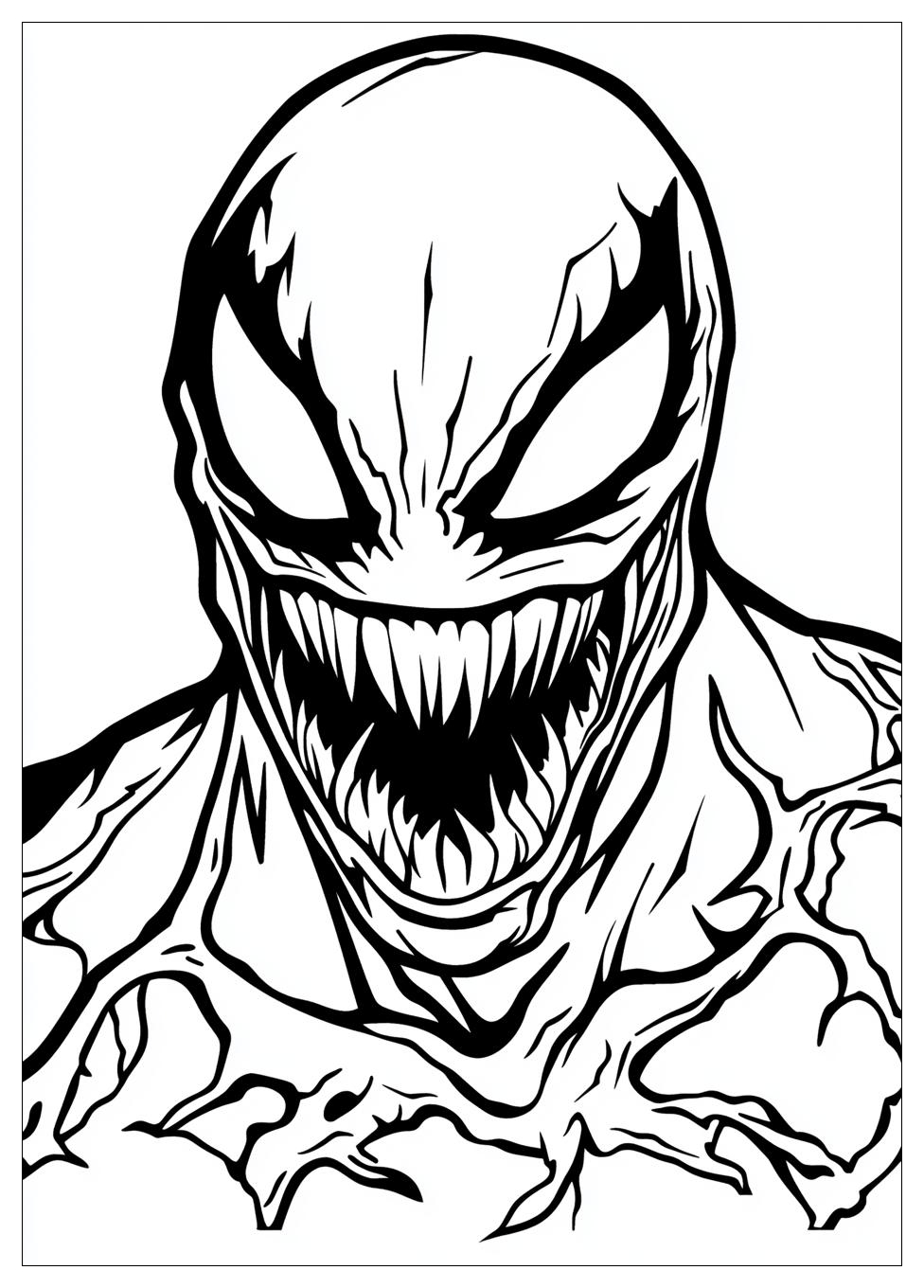 Venom Ausmalbilder 8