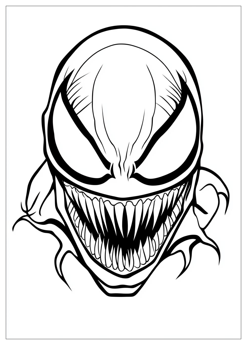 Venom Ausmalbilder 9